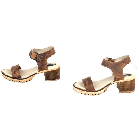 Bull Boxer Sandals 38EU 8US Brown Leather Upper Portugal Celia - Picture 7 of 10